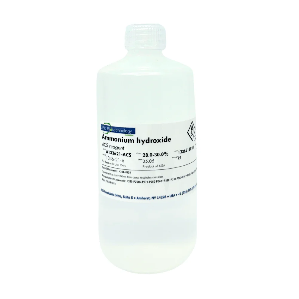 Ammonium Hydroxide Solution, 28-30% - ACS Grade, 500 mL