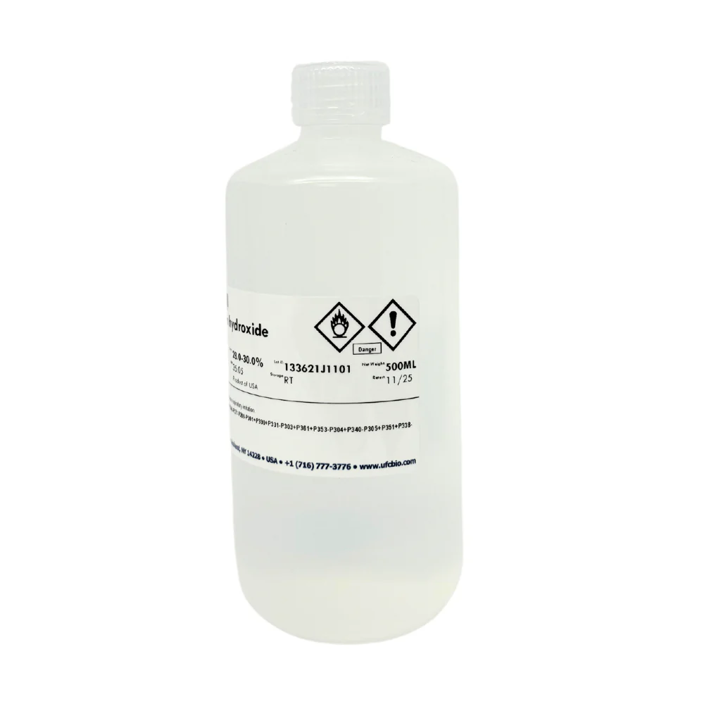 Ammonium Hydroxide Solution, 28-30% - ACS Grade, 500 mL - Image 2