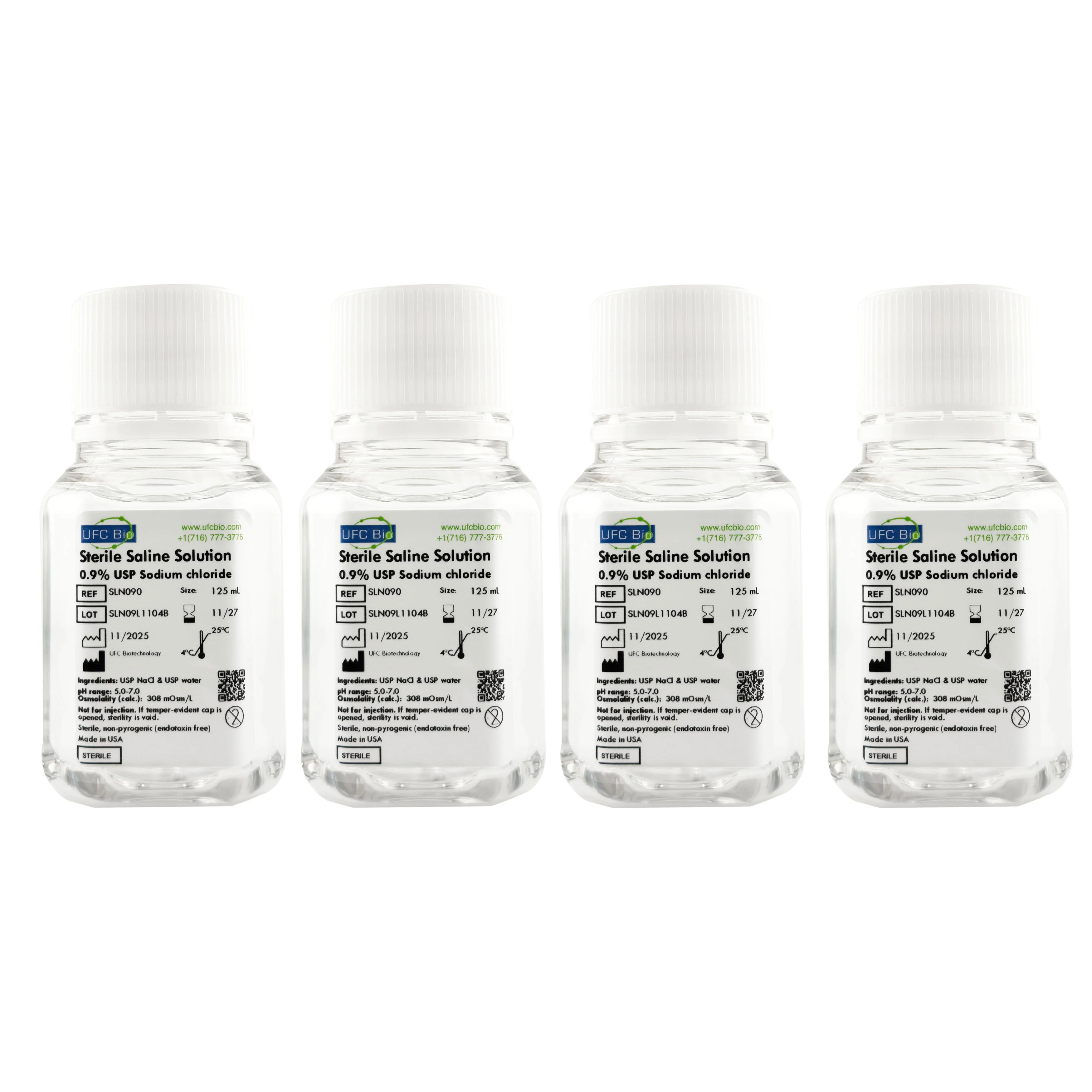 Sterile Saline Solution, 0.9% - USP Grade - RNase/DNase Free - Image 11