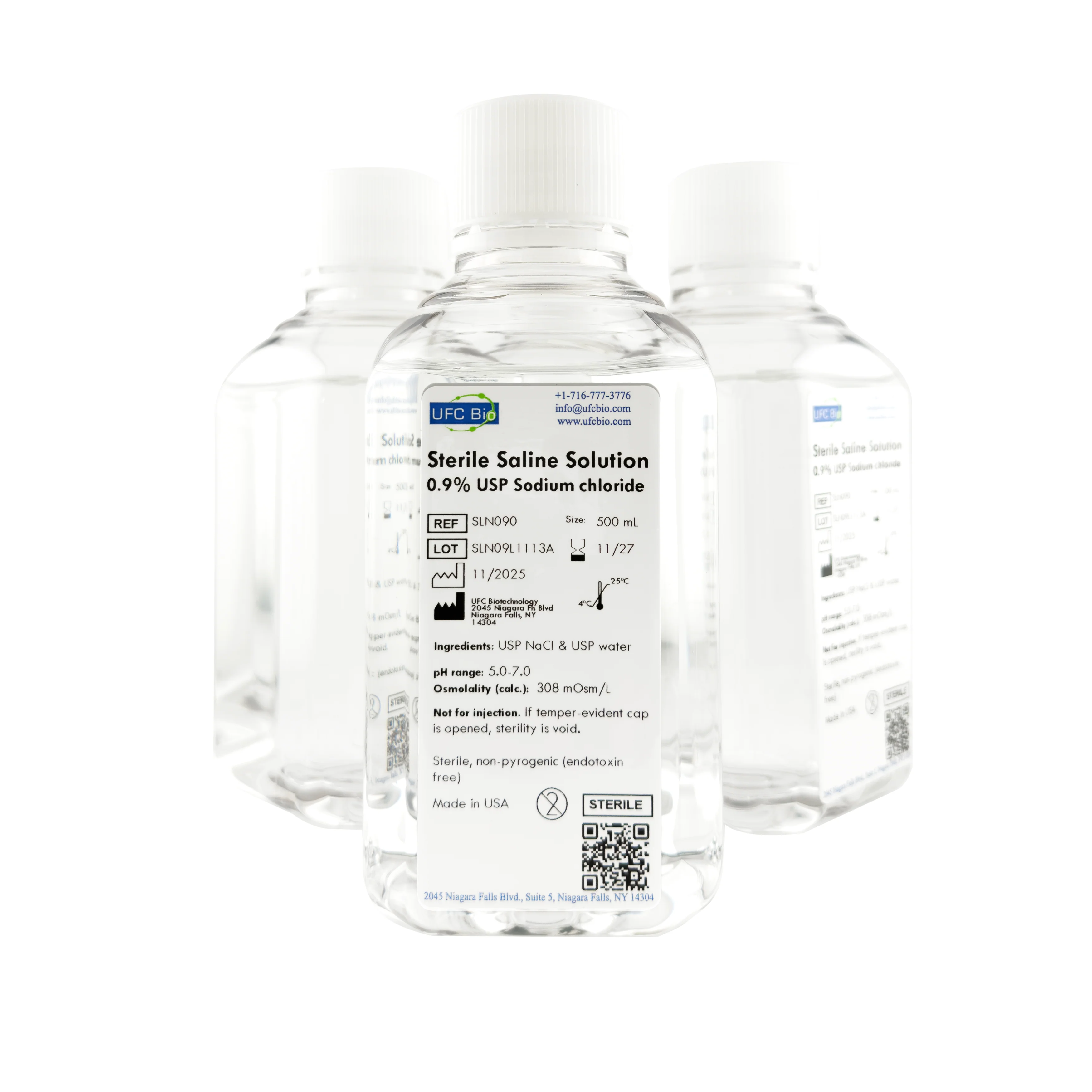 Sterile Saline Solution, 0.9% - USP Grade - RNase/DNase Free - Image 16