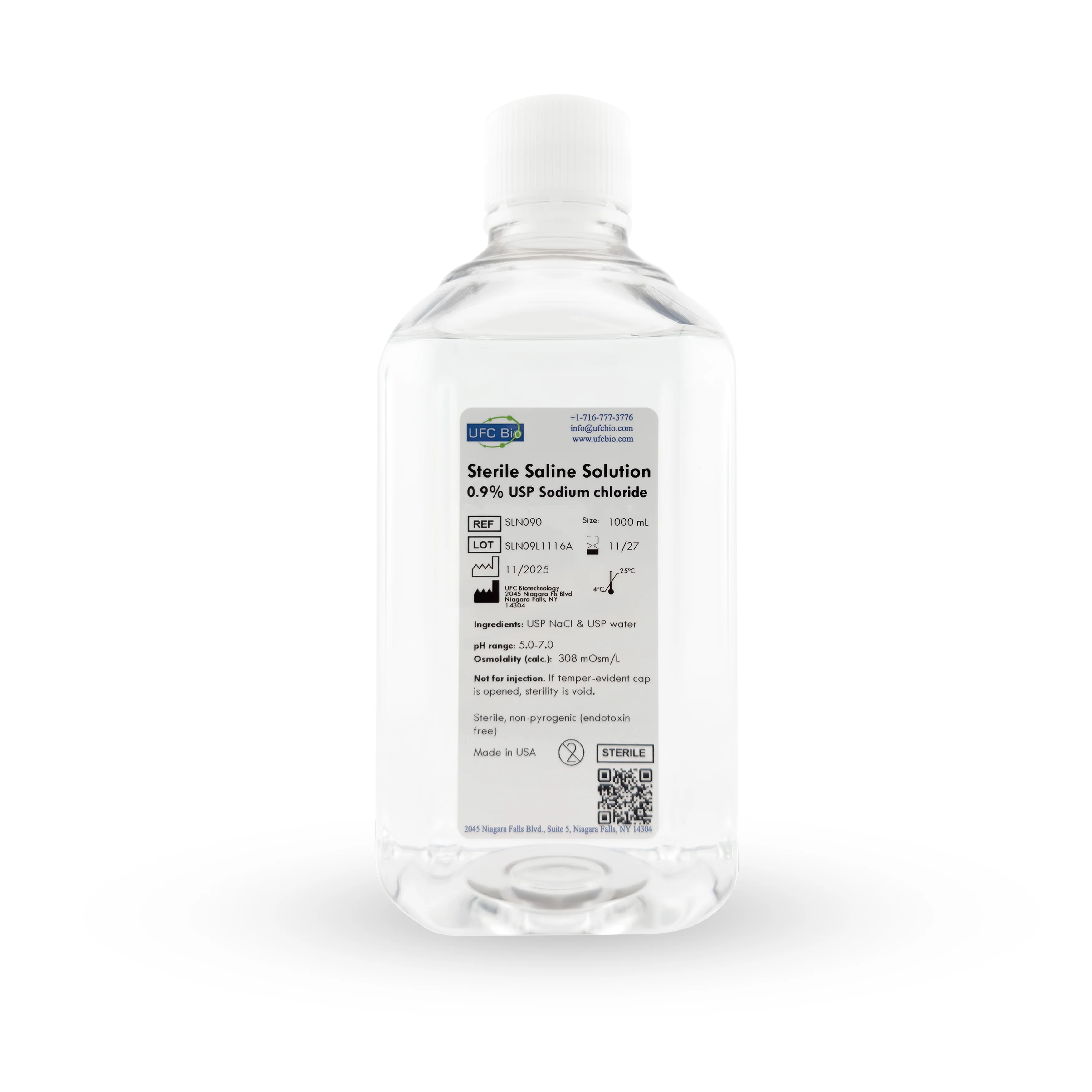 Sterile Saline Solution, 0.9% - USP Grade - RNase/DNase Free - Image 17