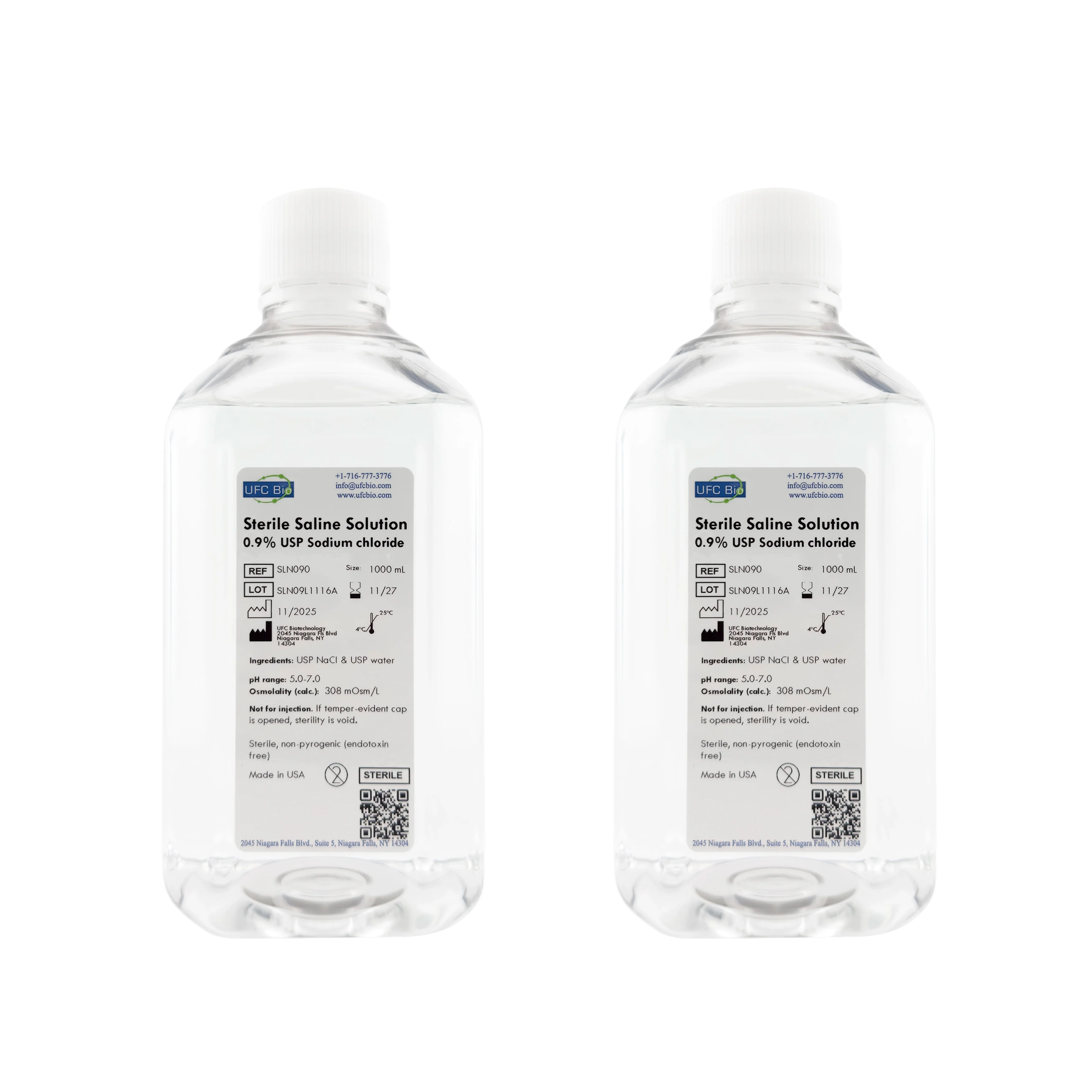 Sterile Saline Solution, 0.9% - USP Grade - RNase/DNase Free - Image 18