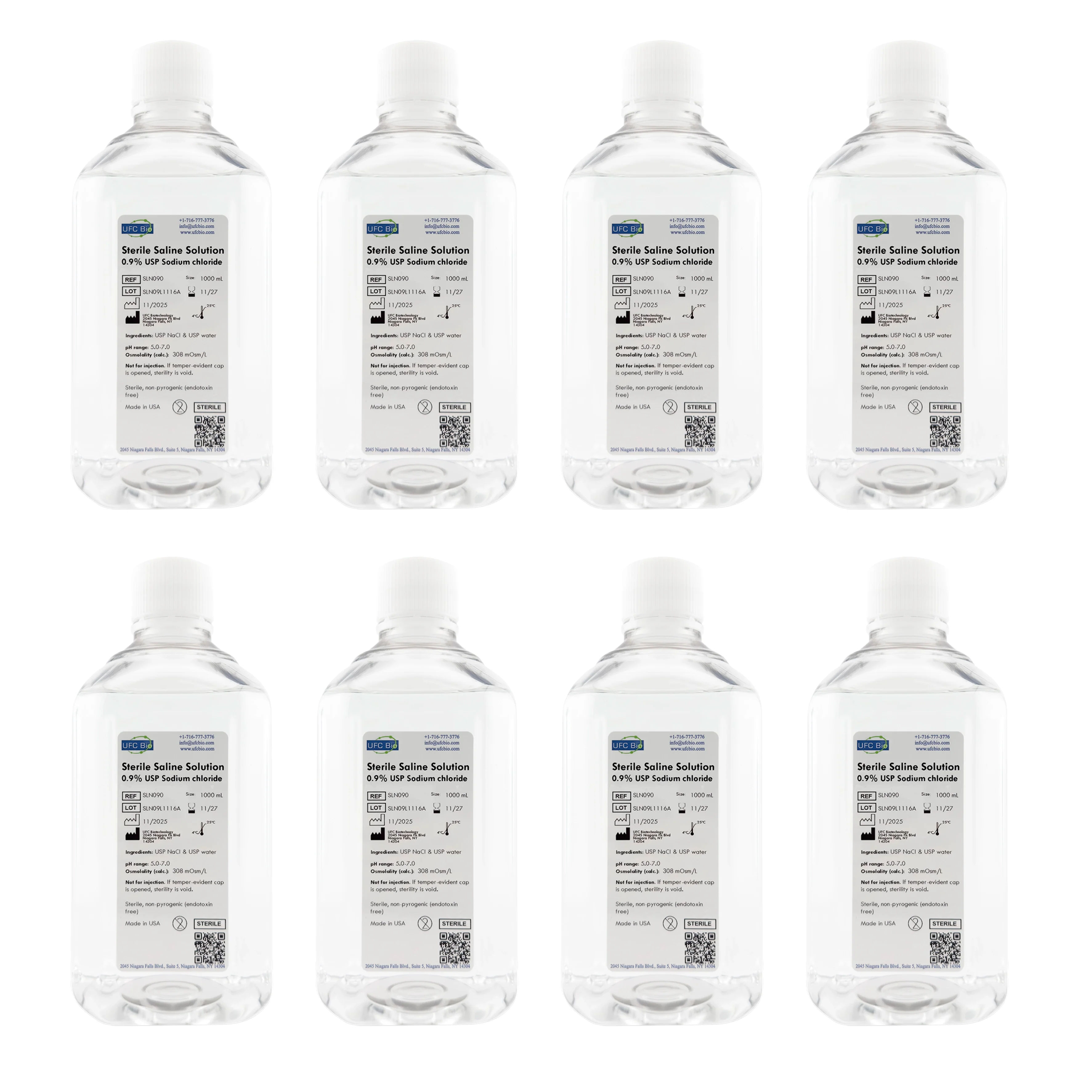 Sterile Saline Solution, 0.9% - USP Grade - RNase/DNase Free - Image 20