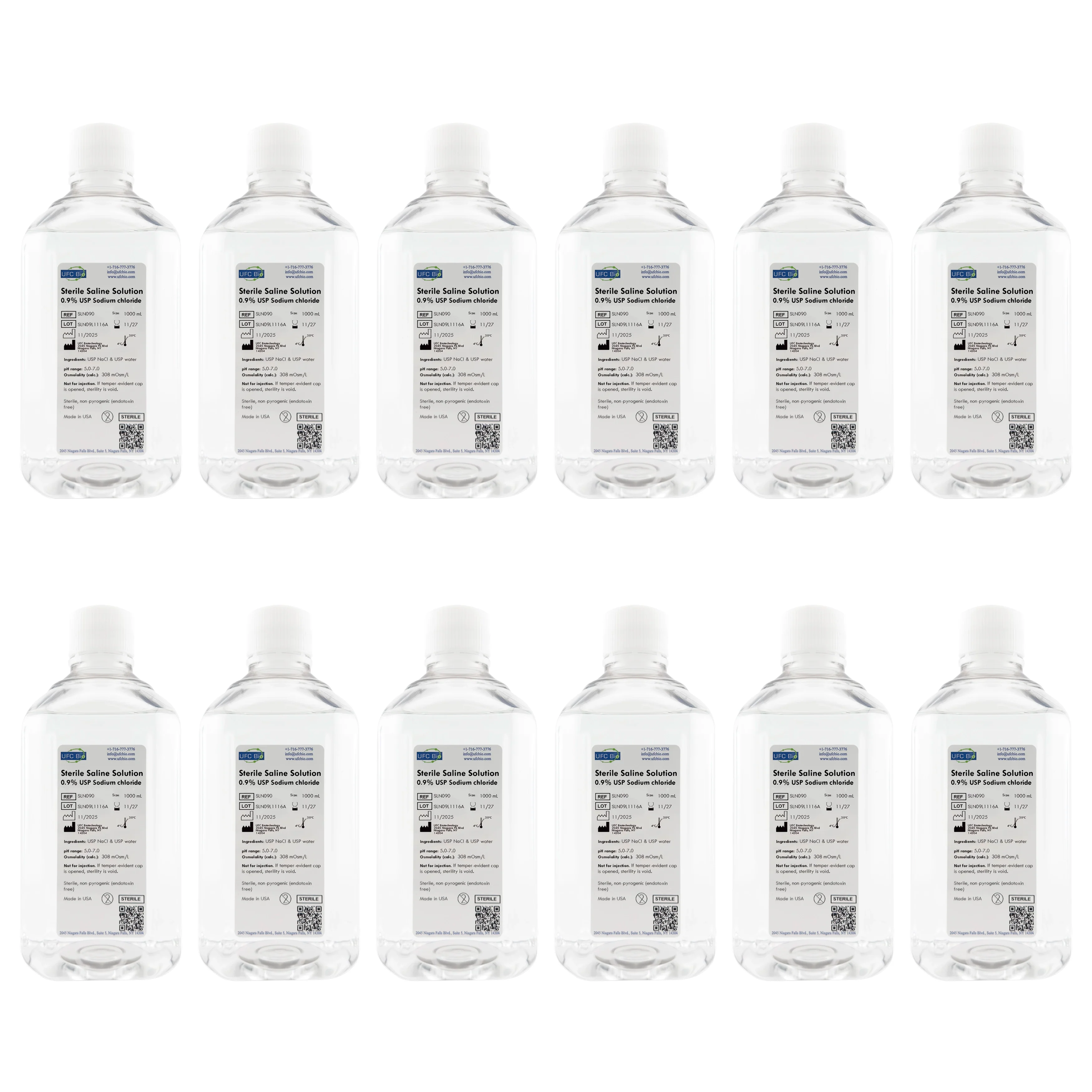 Sterile Saline Solution, 0.9% - USP Grade - RNase/DNase Free - Image 21