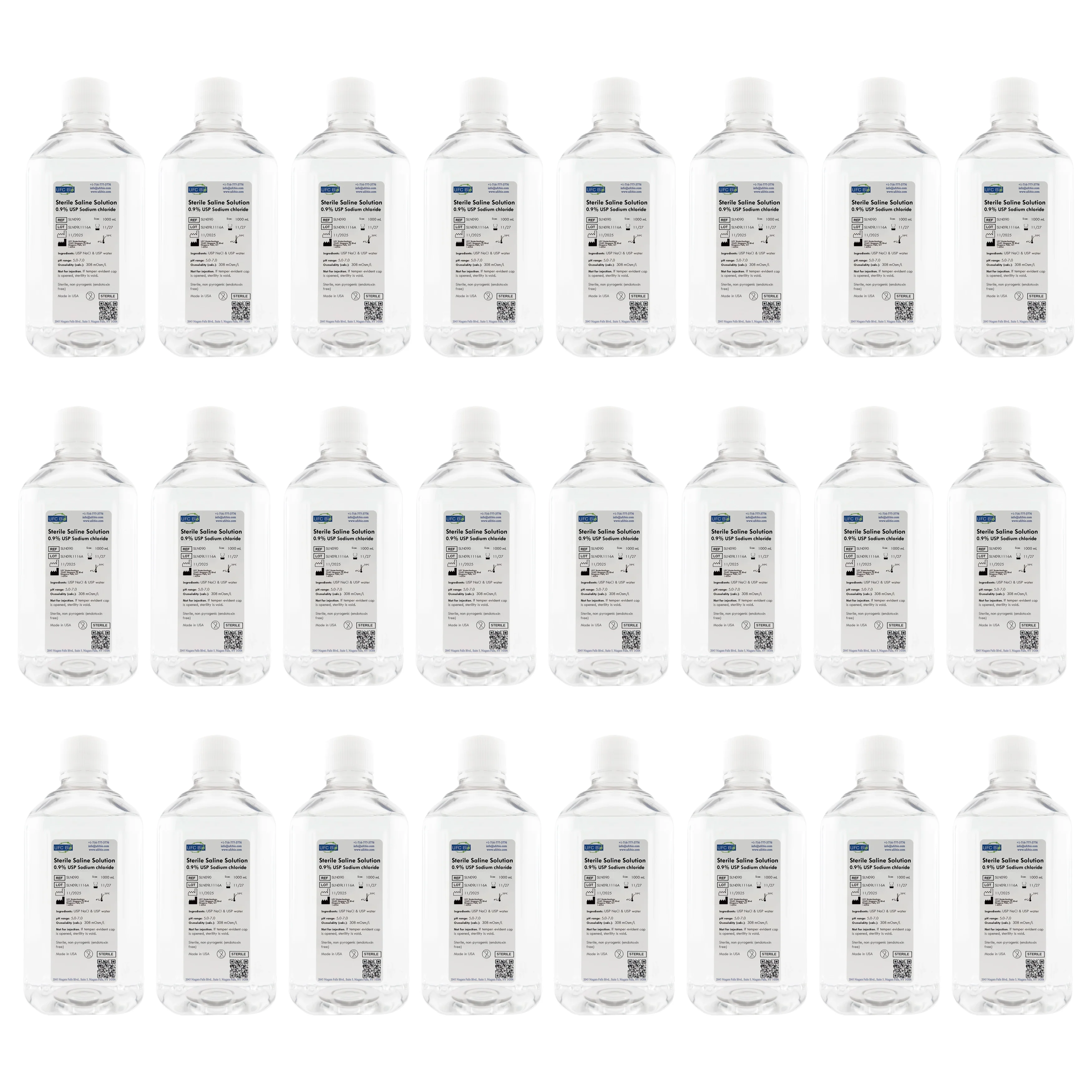 Sterile Saline Solution, 0.9% - USP Grade - RNase/DNase Free - Image 22