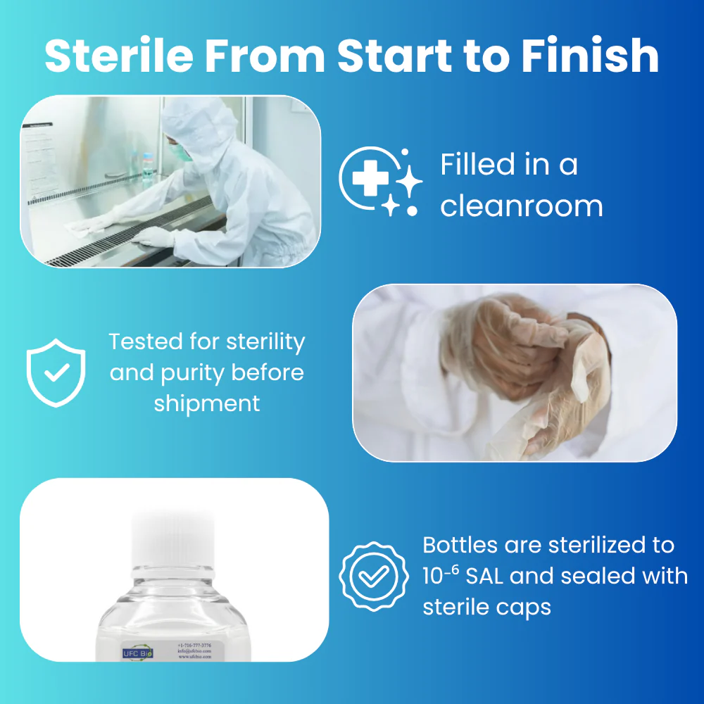 Sterile Saline Solution, 0.9% - USP Grade - RNase/DNase Free - Image 5