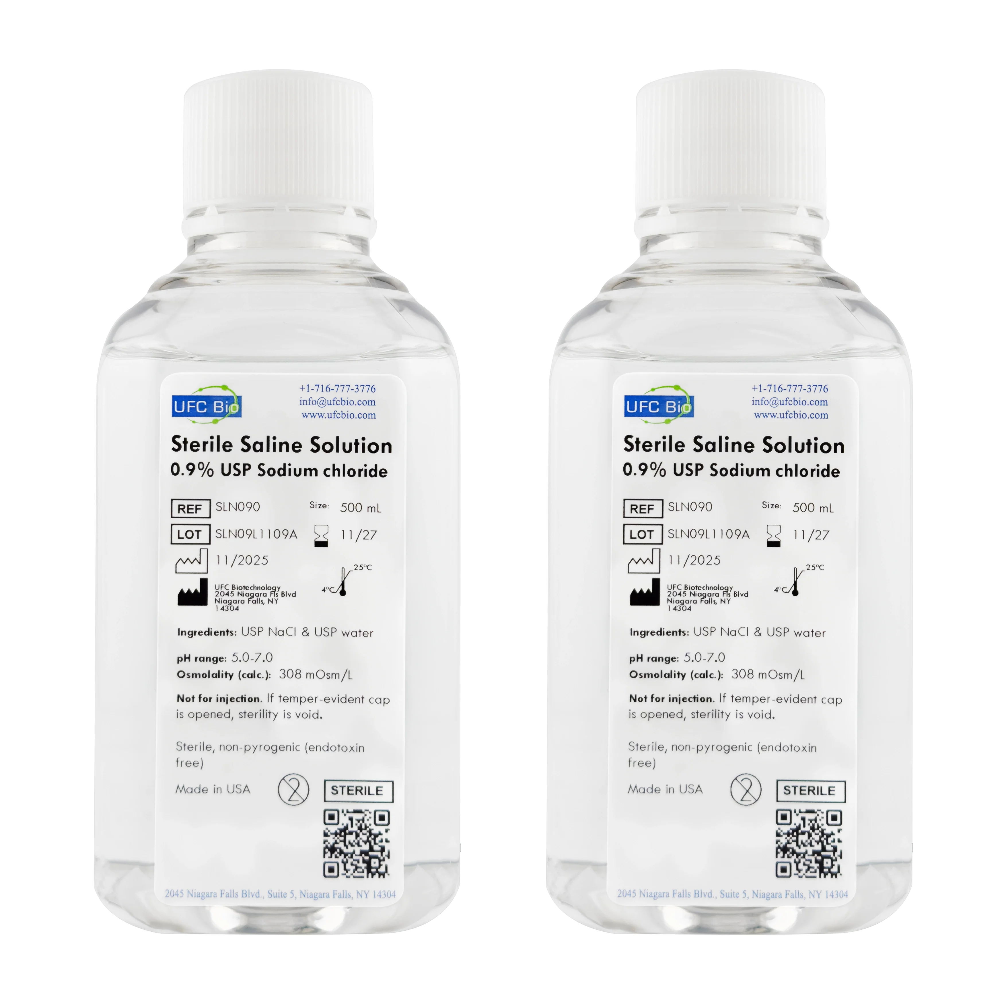 Sterile Saline Solution, 0.9% - USP Grade - RNase/DNase Free - Image 6