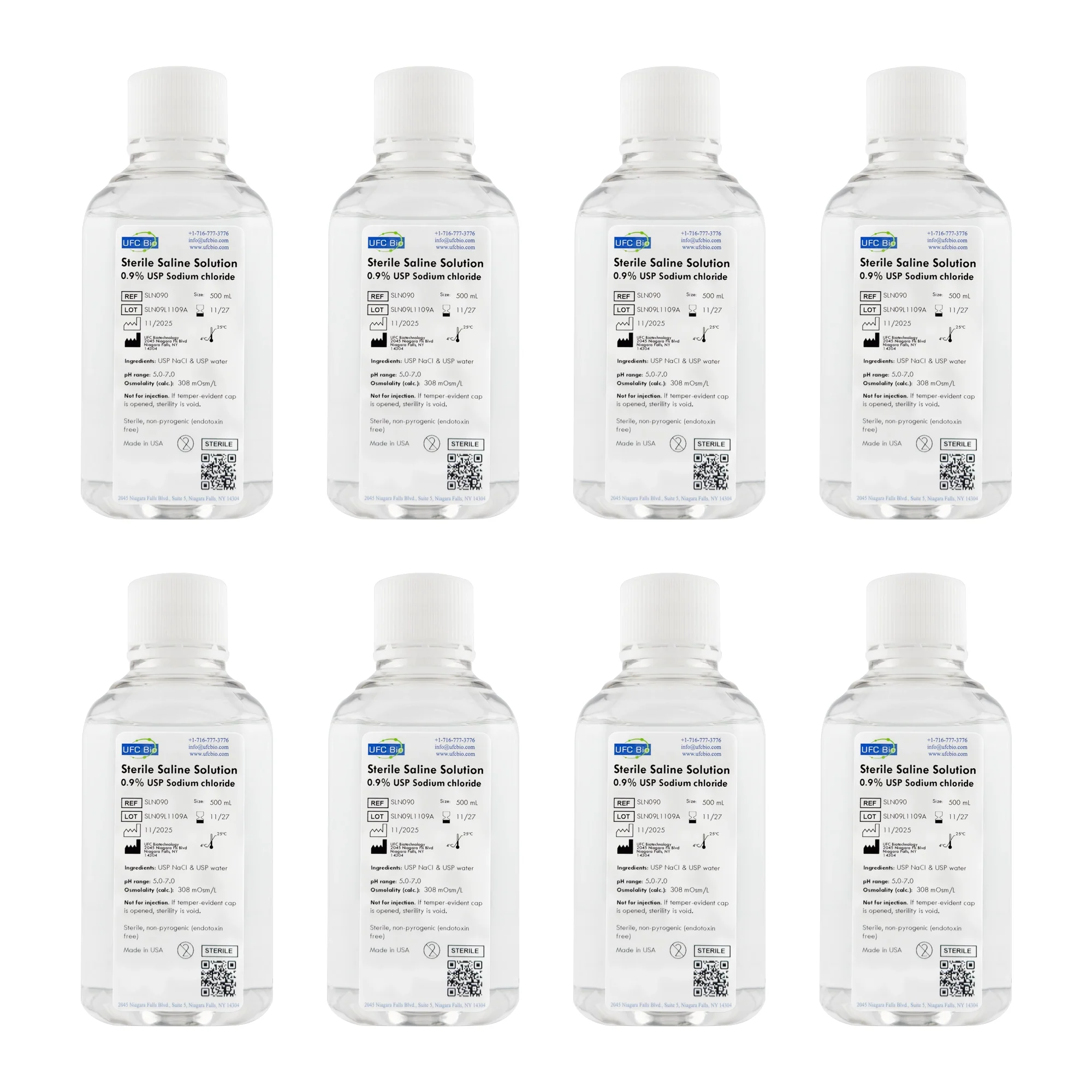 Sterile Saline Solution, 0.9% - USP Grade - RNase/DNase Free - Image 7