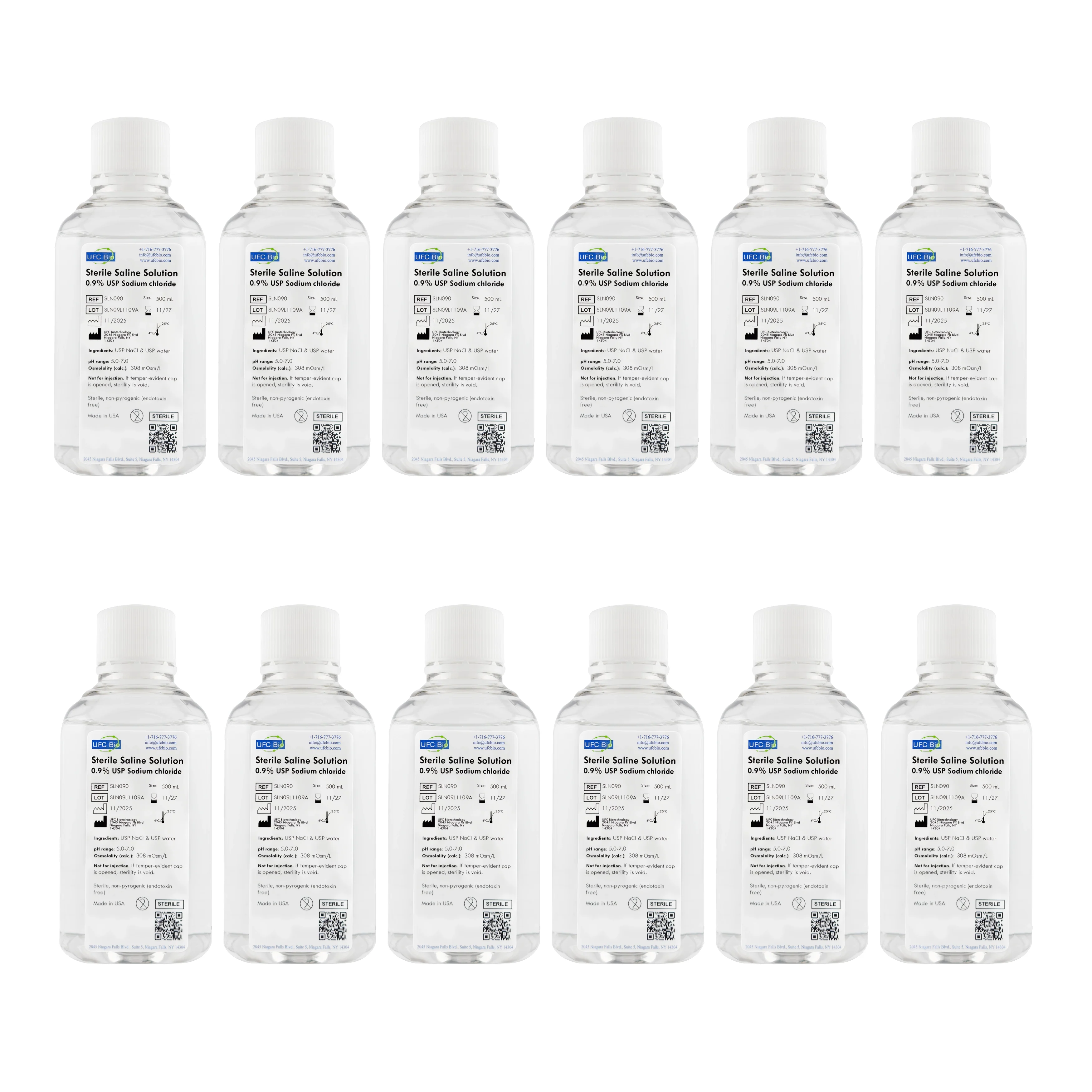 Sterile Saline Solution, 0.9% - USP Grade - RNase/DNase Free - Image 8