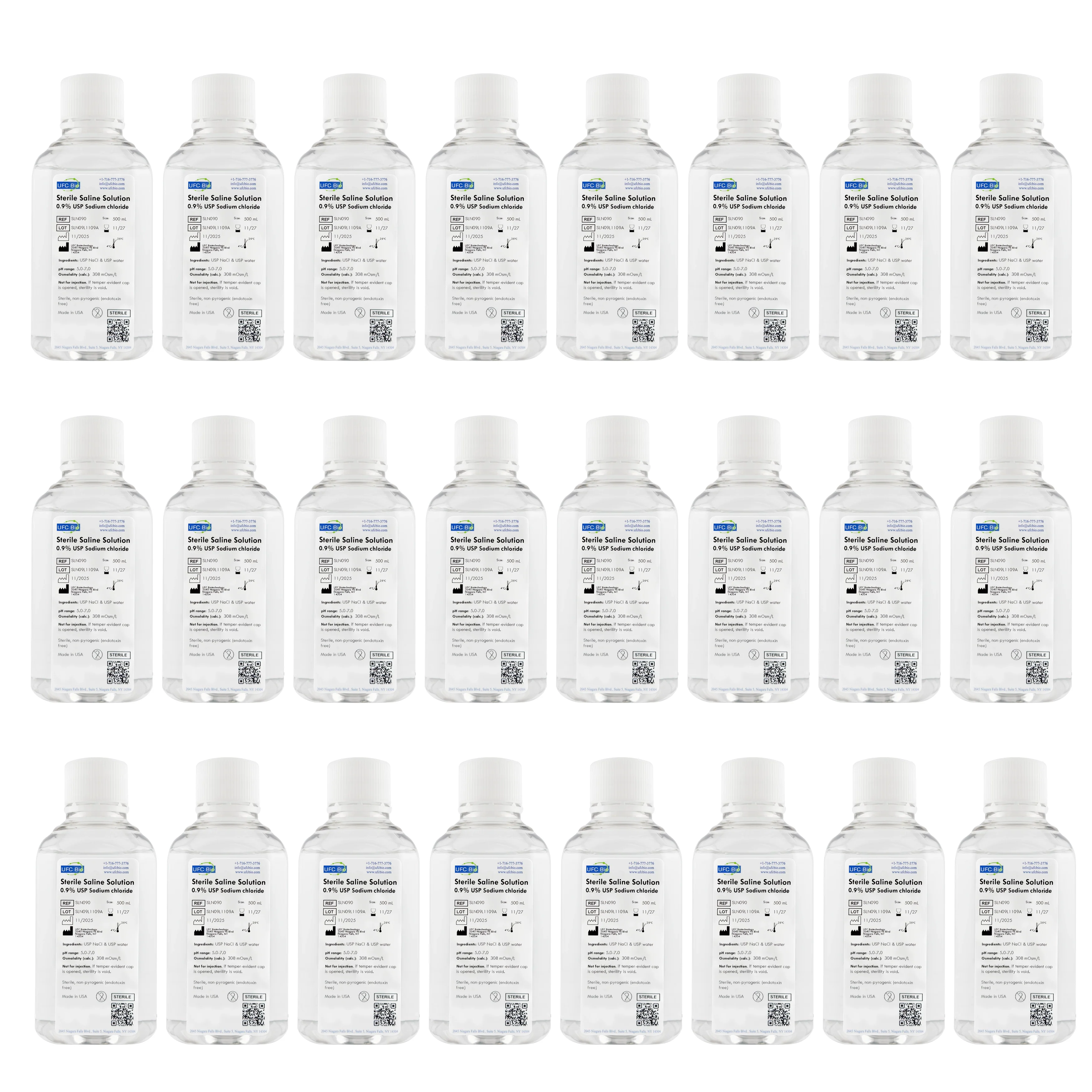 Sterile Saline Solution, 0.9% - USP Grade - RNase/DNase Free - Image 9